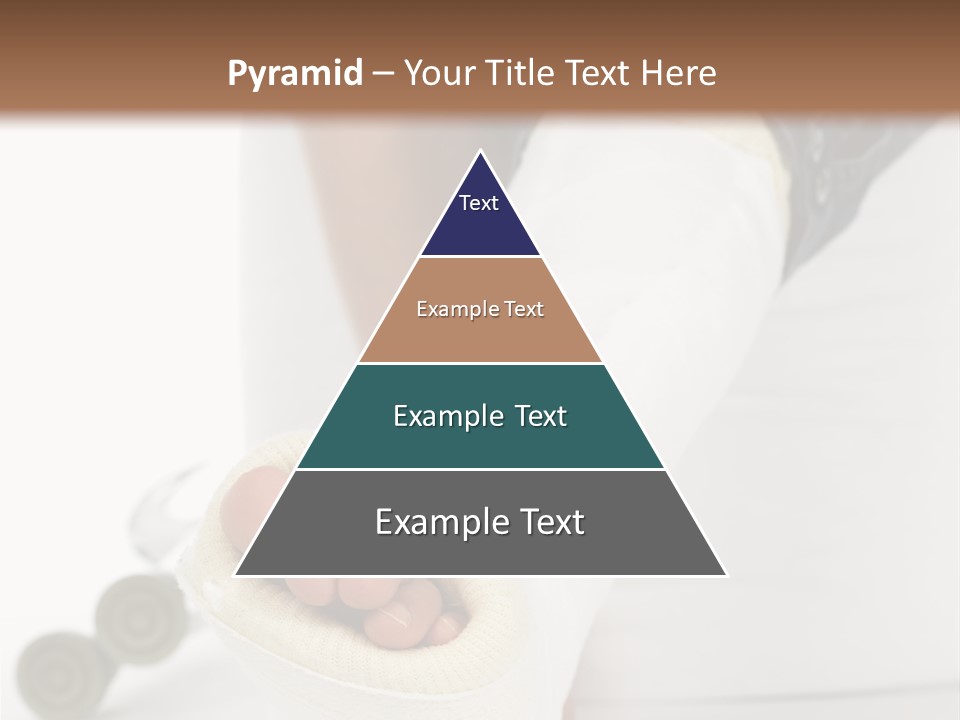 Girl With A Broken Leg PowerPoint Template