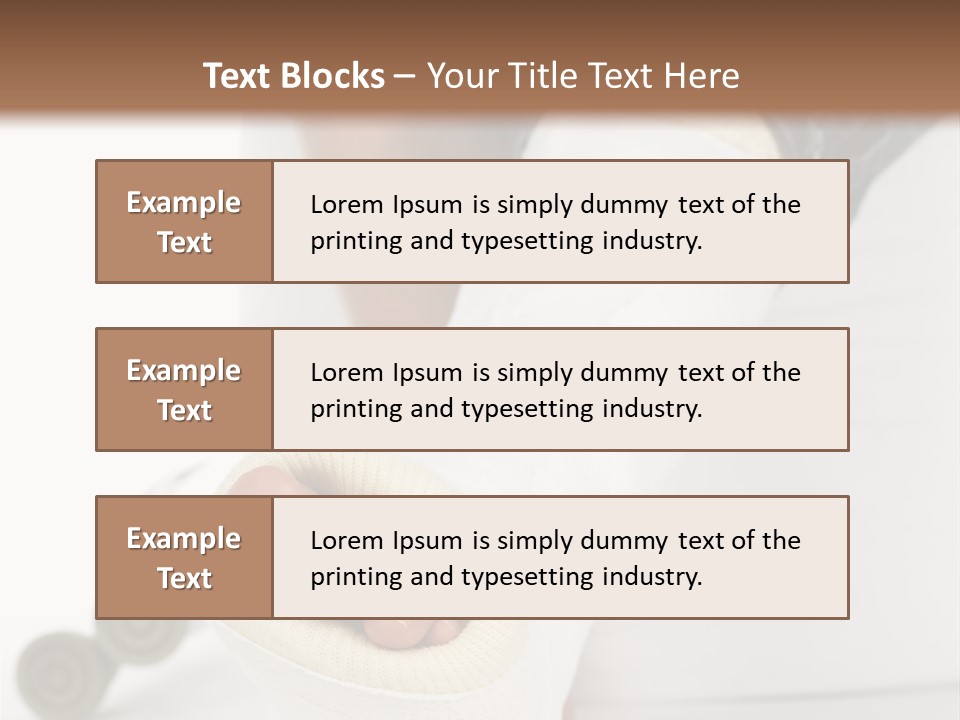 Girl With A Broken Leg PowerPoint Template