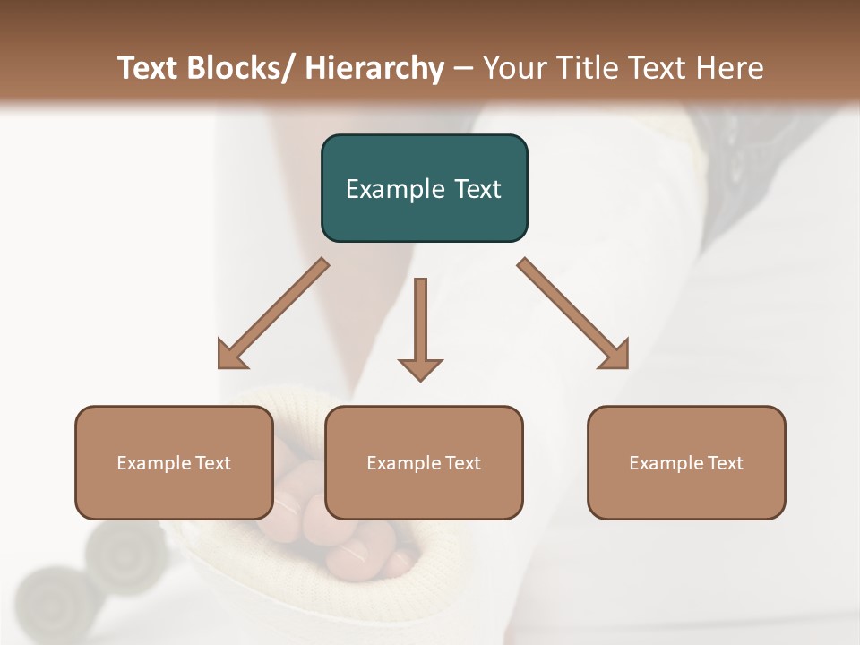 Girl With A Broken Leg PowerPoint Template