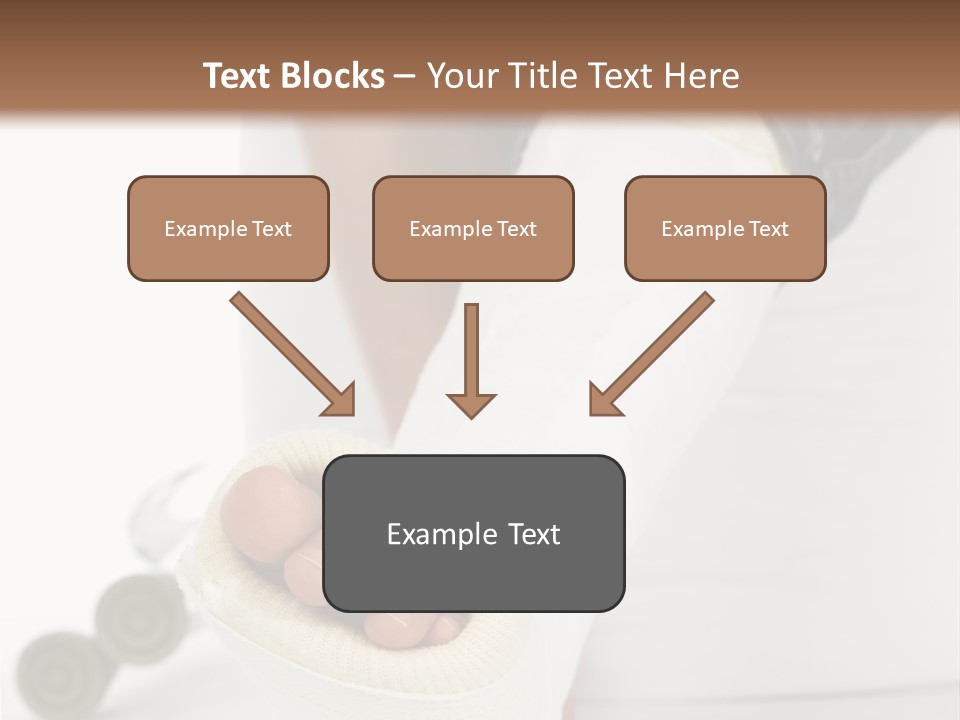 Girl With A Broken Leg PowerPoint Template