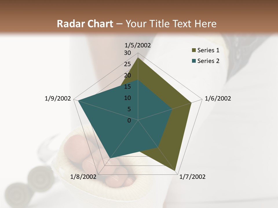 Girl With A Broken Leg PowerPoint Template