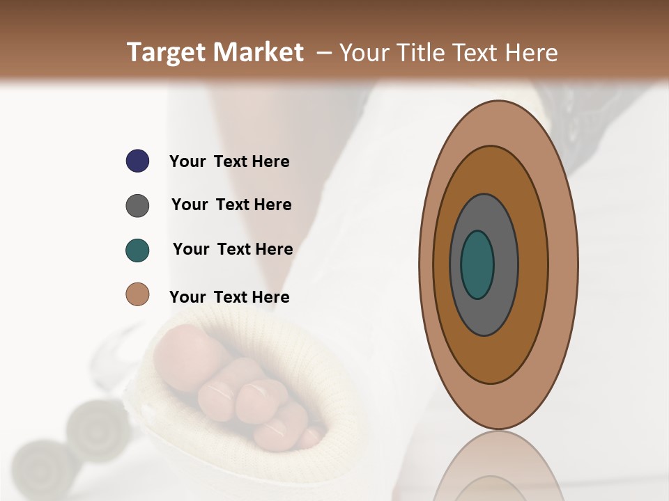 Girl With A Broken Leg PowerPoint Template