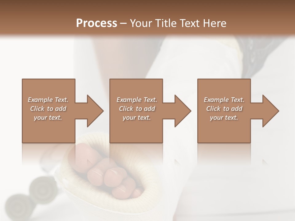 Girl With A Broken Leg PowerPoint Template