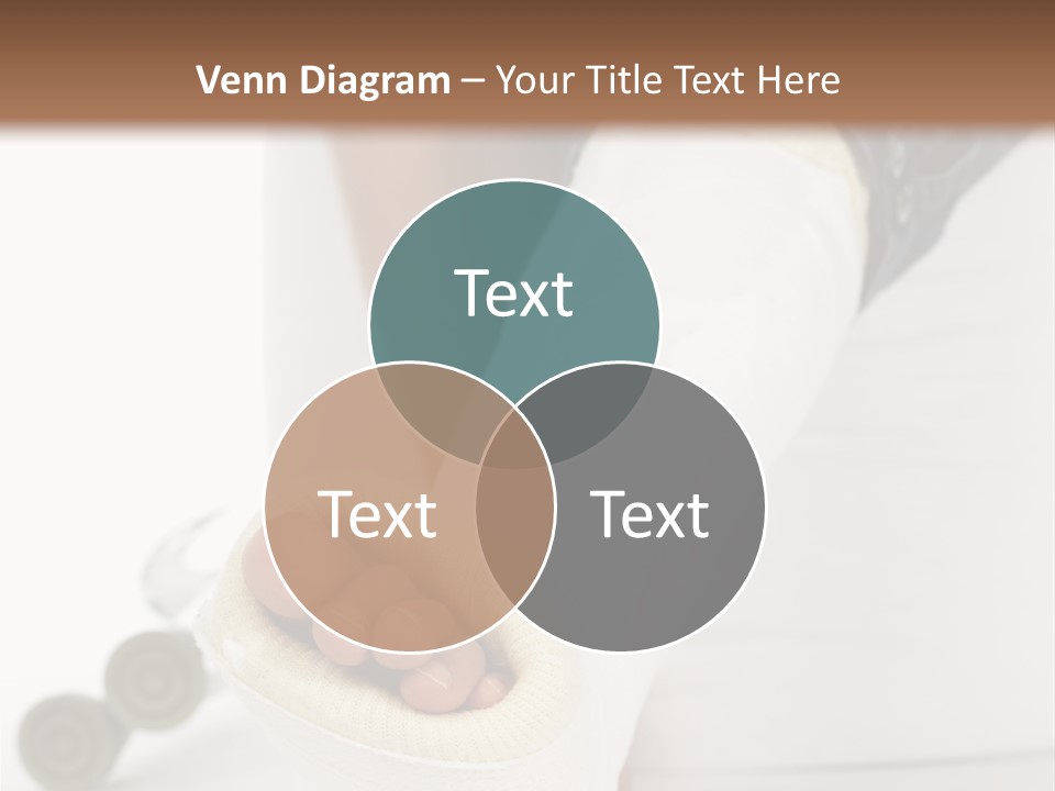 Girl With A Broken Leg PowerPoint Template