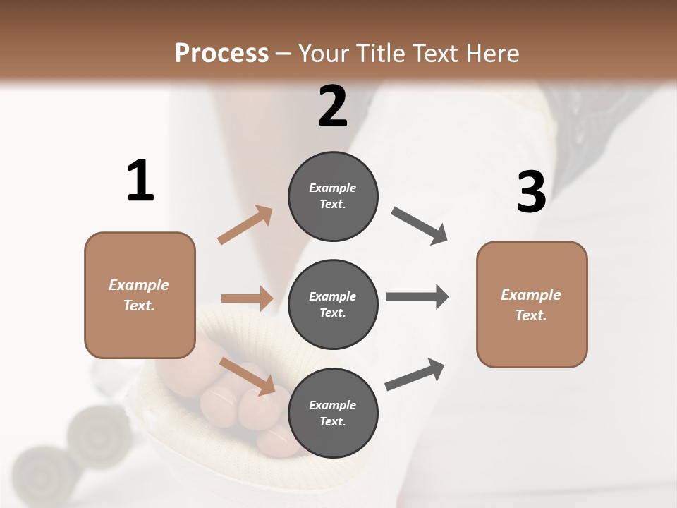 Girl With A Broken Leg PowerPoint Template