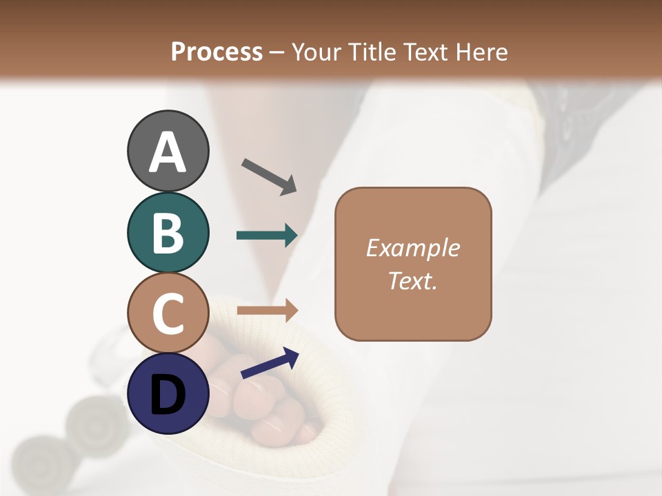 Girl With A Broken Leg PowerPoint Template