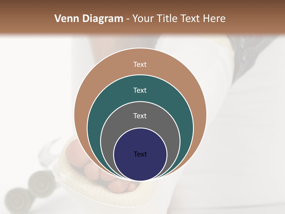 Girl With A Broken Leg PowerPoint Template