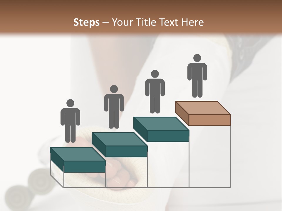 Girl With A Broken Leg PowerPoint Template