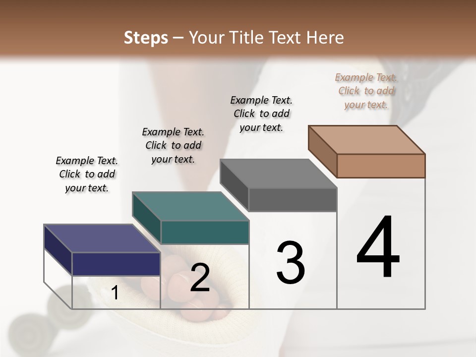 Girl With A Broken Leg PowerPoint Template