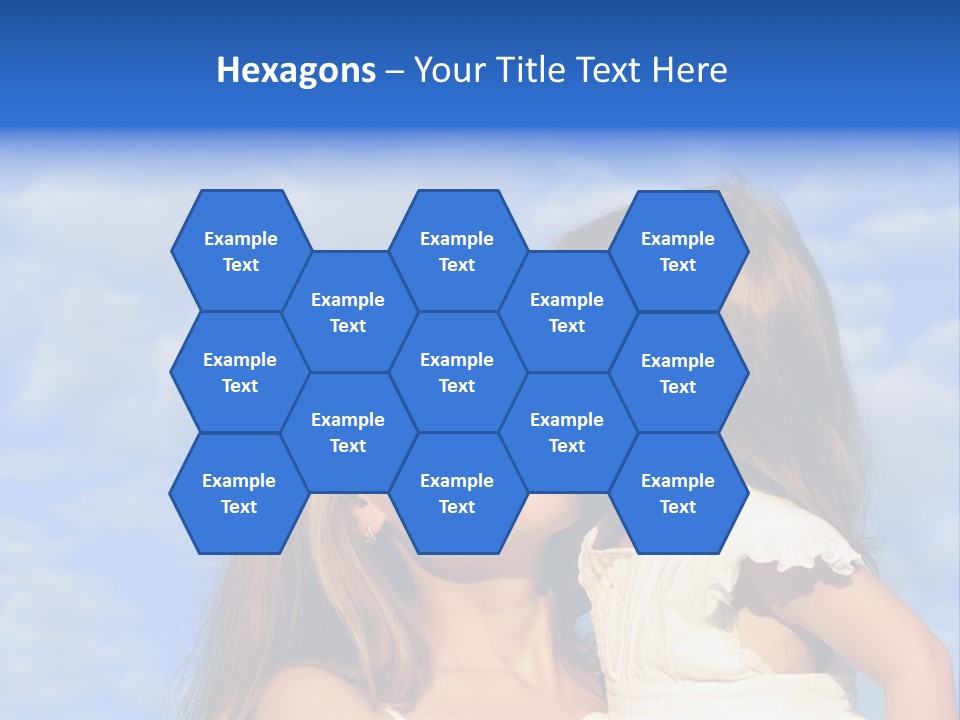 Pregnant Tummy With Hands In Bubble Bath PowerPoint Template