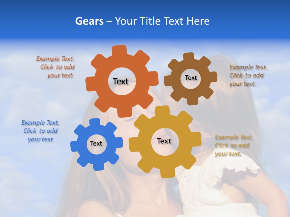 Pregnant Tummy With Hands In Bubble Bath PowerPoint Template