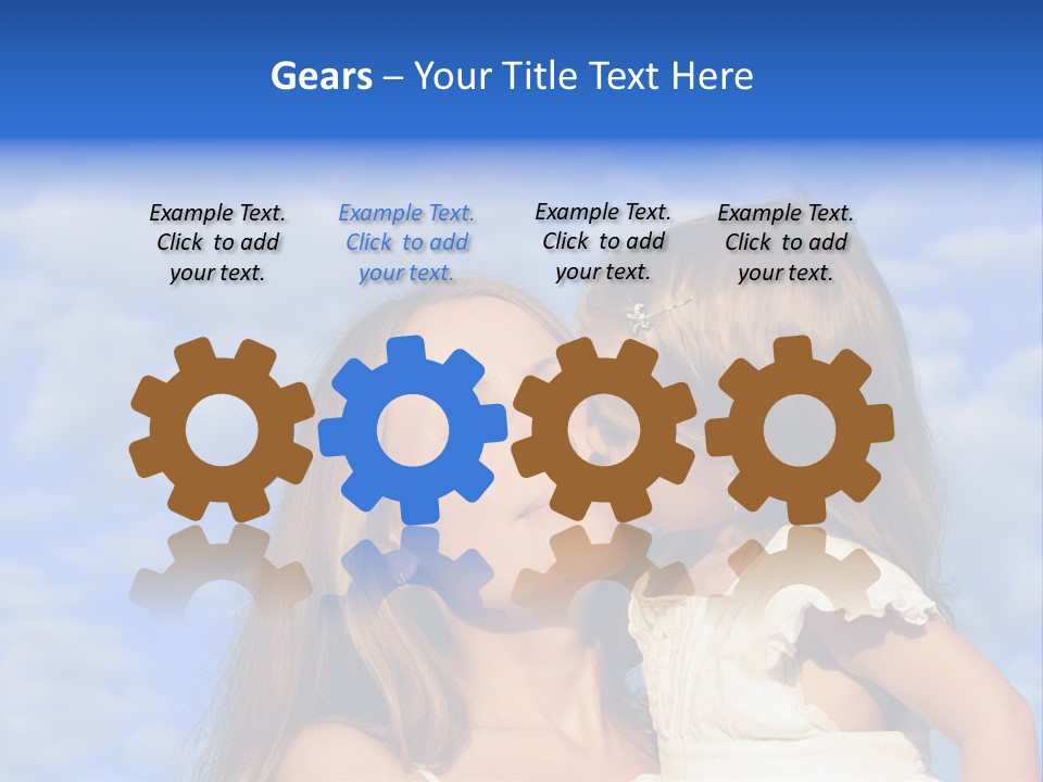 Pregnant Tummy With Hands In Bubble Bath PowerPoint Template