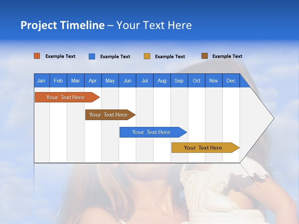 Pregnant Tummy With Hands In Bubble Bath PowerPoint Template
