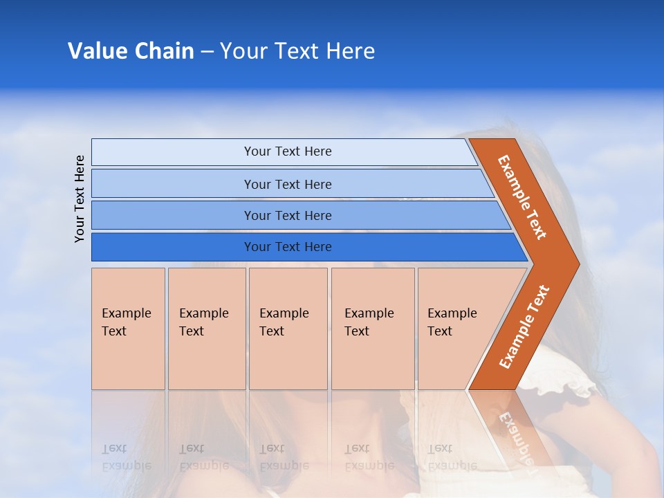 Pregnant Tummy With Hands In Bubble Bath PowerPoint Template