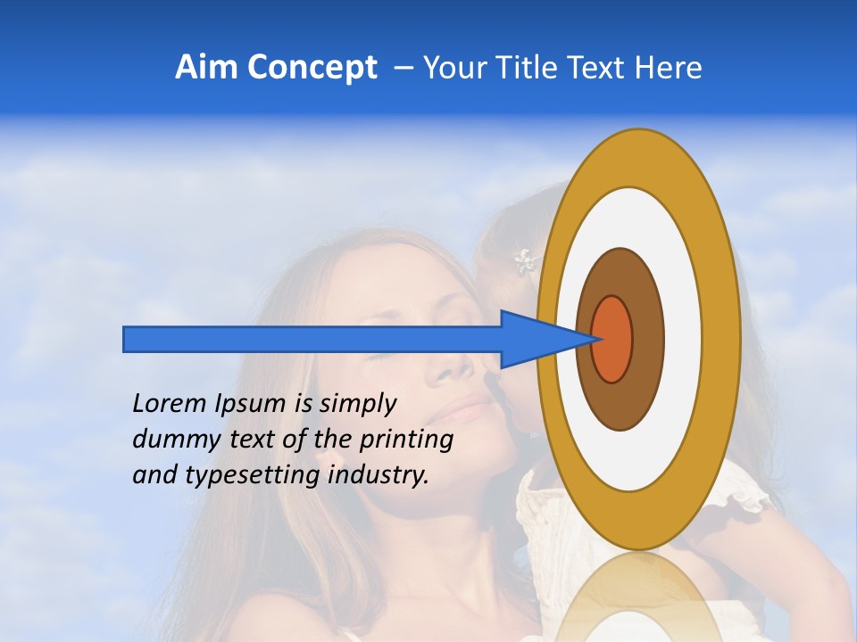 Pregnant Tummy With Hands In Bubble Bath PowerPoint Template