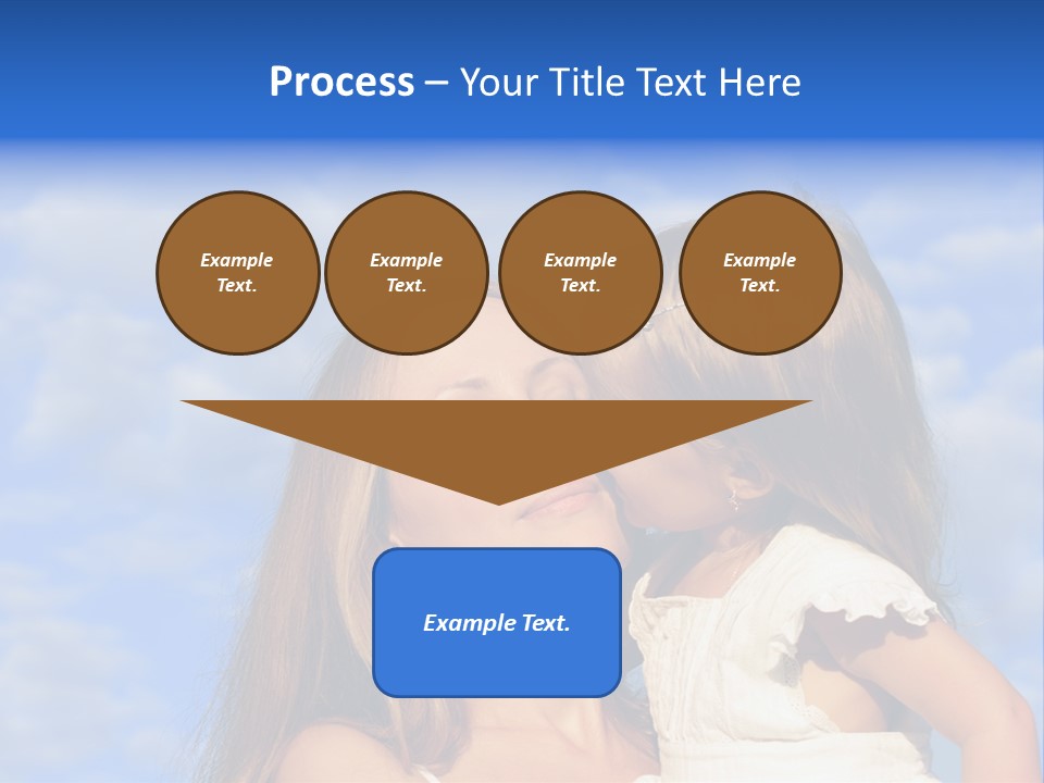 Pregnant Tummy With Hands In Bubble Bath PowerPoint Template