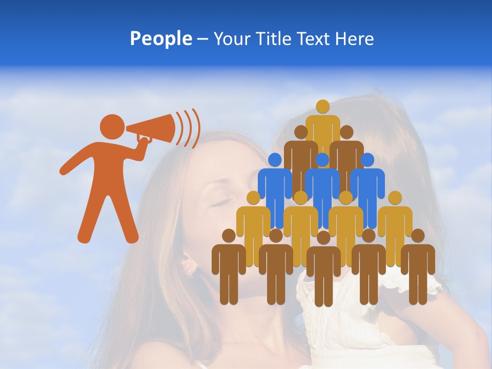 Pregnant Tummy With Hands In Bubble Bath PowerPoint Template