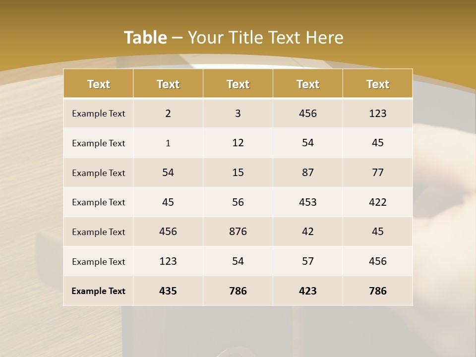 A Hand Inserting Keycard In The Electronic Lock PowerPoint Template