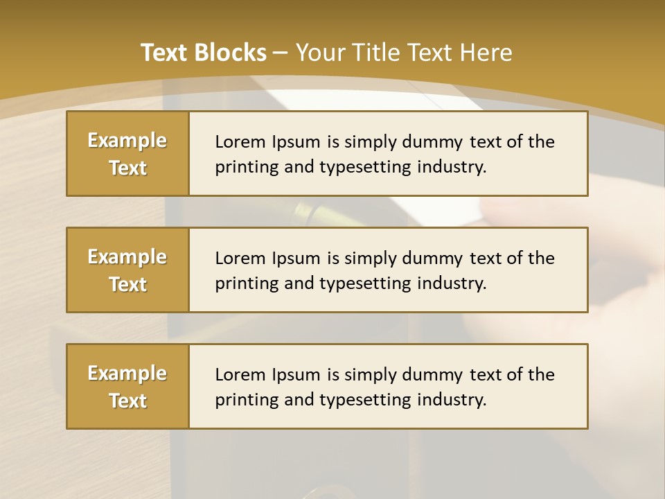 A Hand Inserting Keycard In The Electronic Lock PowerPoint Template