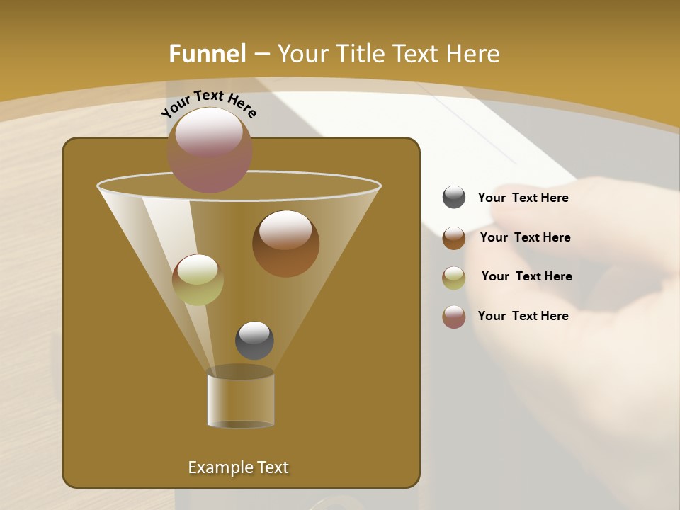 A Hand Inserting Keycard In The Electronic Lock PowerPoint Template