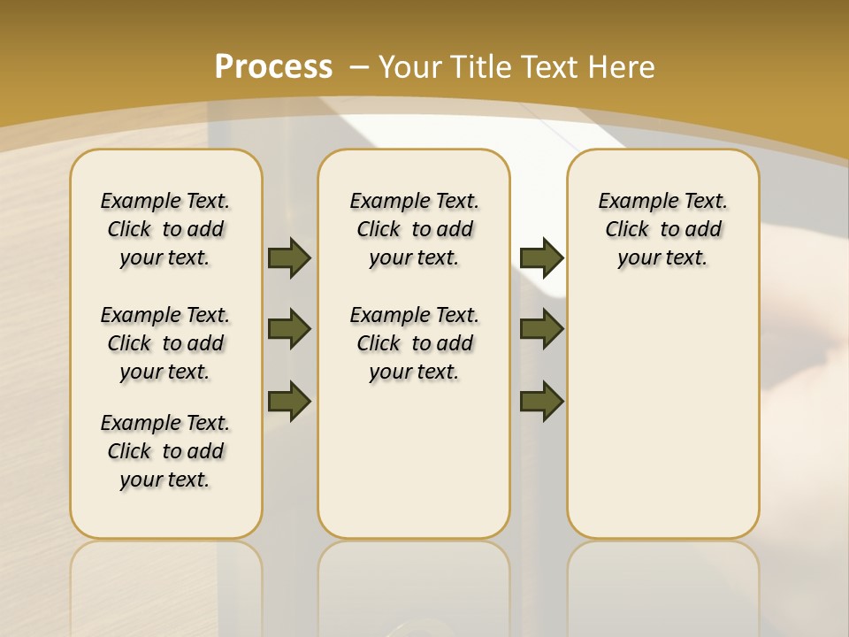 A Hand Inserting Keycard In The Electronic Lock PowerPoint Template