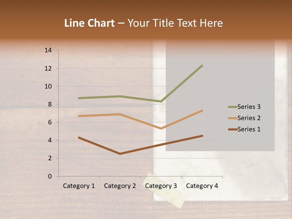 Instant Photo On Wood Plank PowerPoint Template