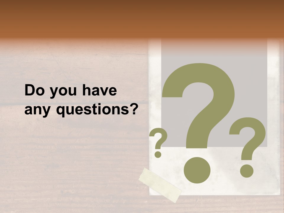 Instant Photo On Wood Plank PowerPoint Template