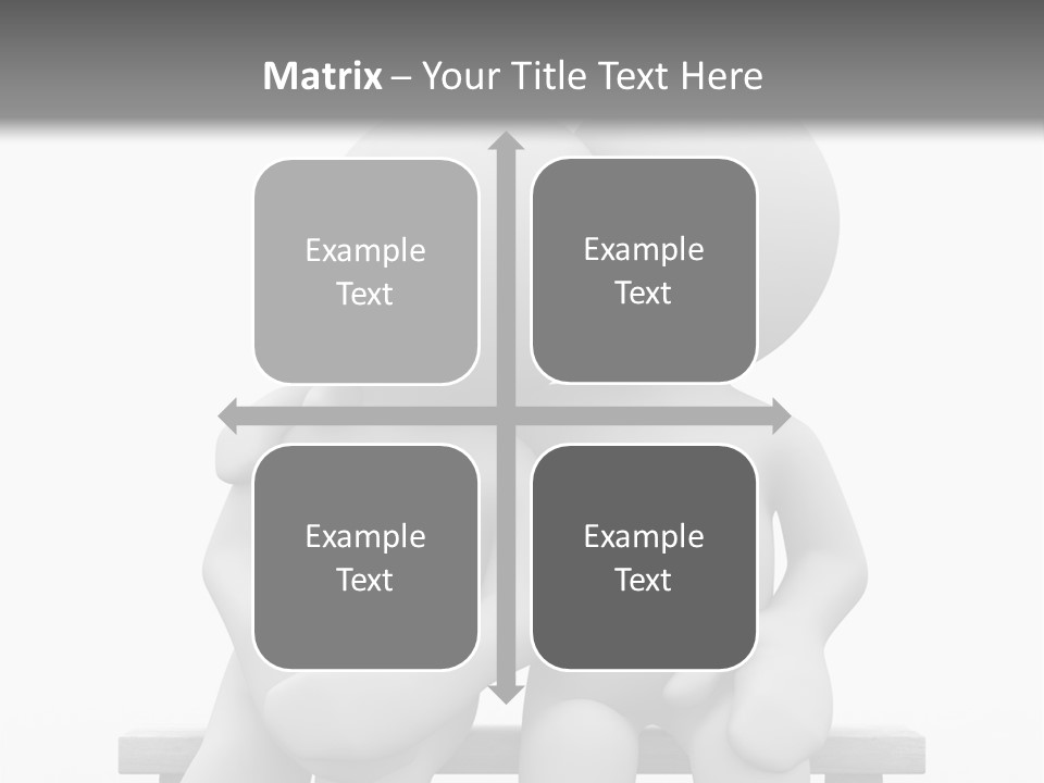 3D Cute Lovers Sit Bosom And Are Happy PowerPoint Template