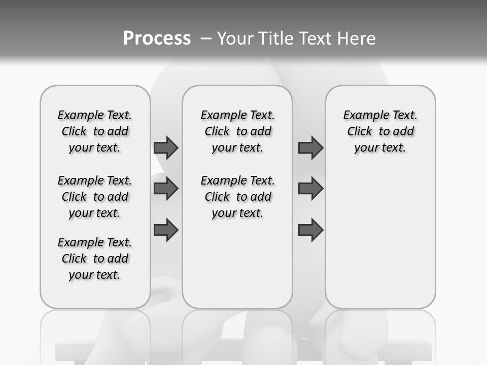 3D Cute Lovers Sit Bosom And Are Happy PowerPoint Template