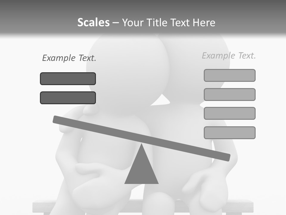 3D Cute Lovers Sit Bosom And Are Happy PowerPoint Template