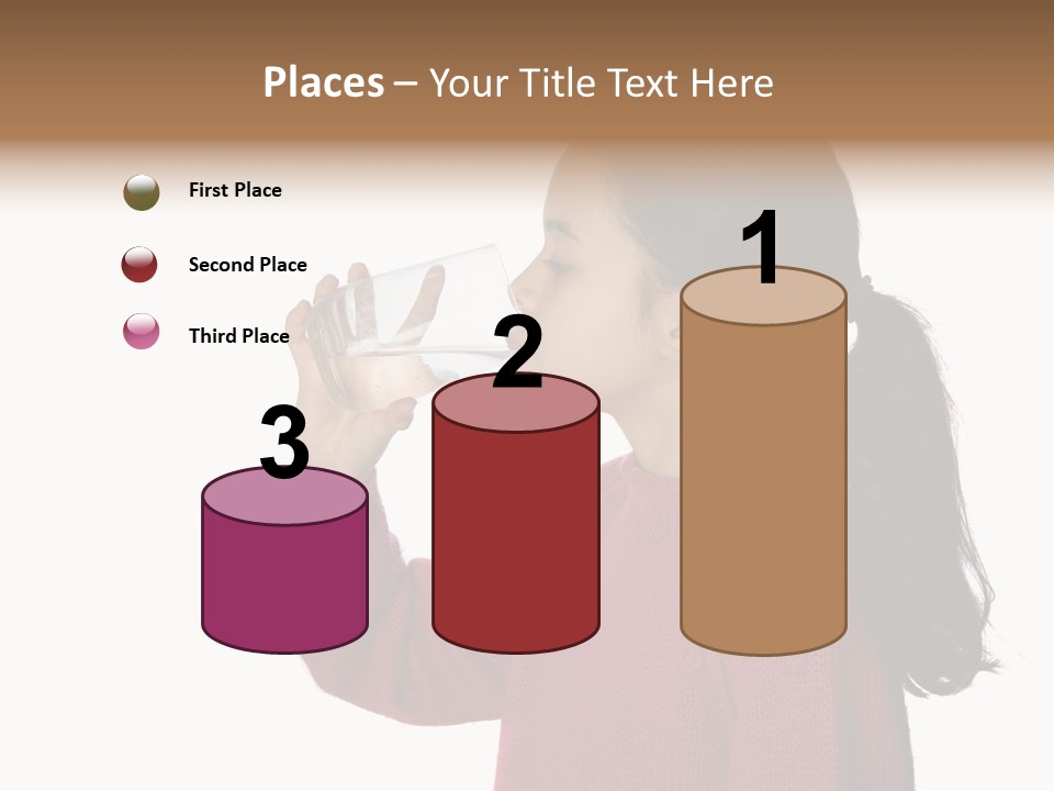 Syringe And Insulin Bottle With White Background PowerPoint Template