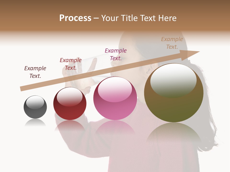 Syringe And Insulin Bottle With White Background PowerPoint Template
