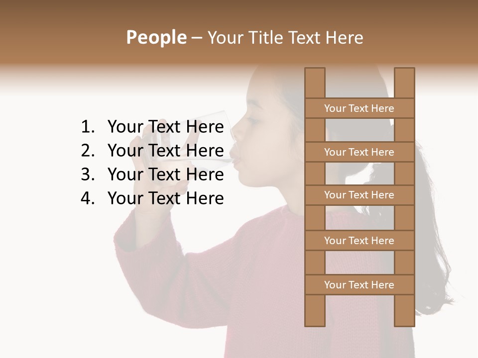 Syringe And Insulin Bottle With White Background PowerPoint Template