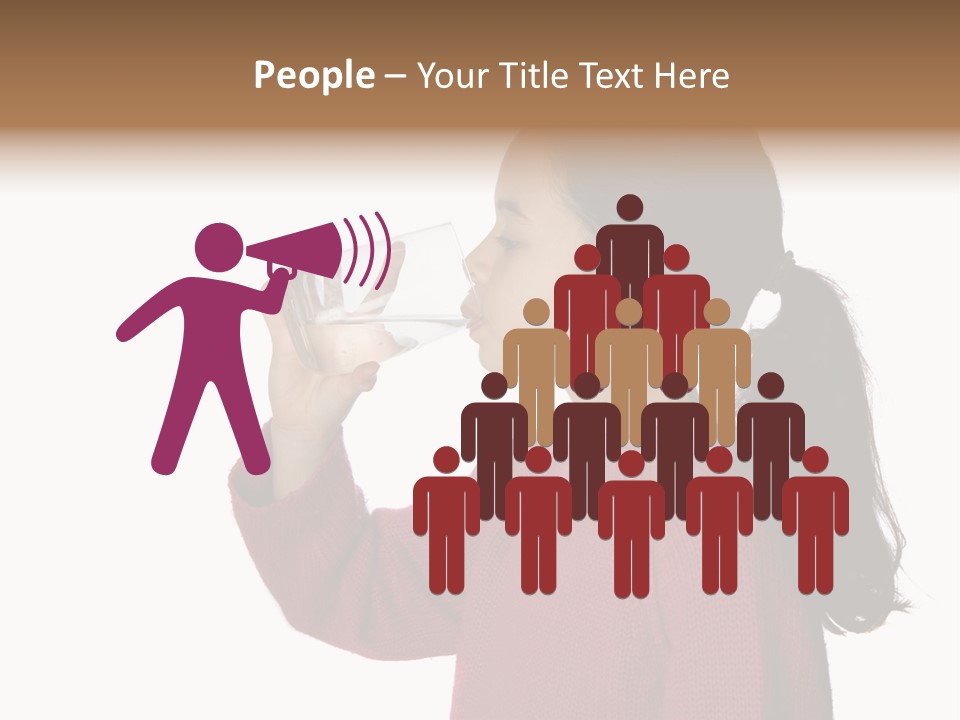 Syringe And Insulin Bottle With White Background PowerPoint Template