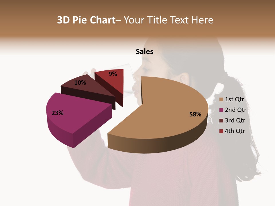 Syringe And Insulin Bottle With White Background PowerPoint Template