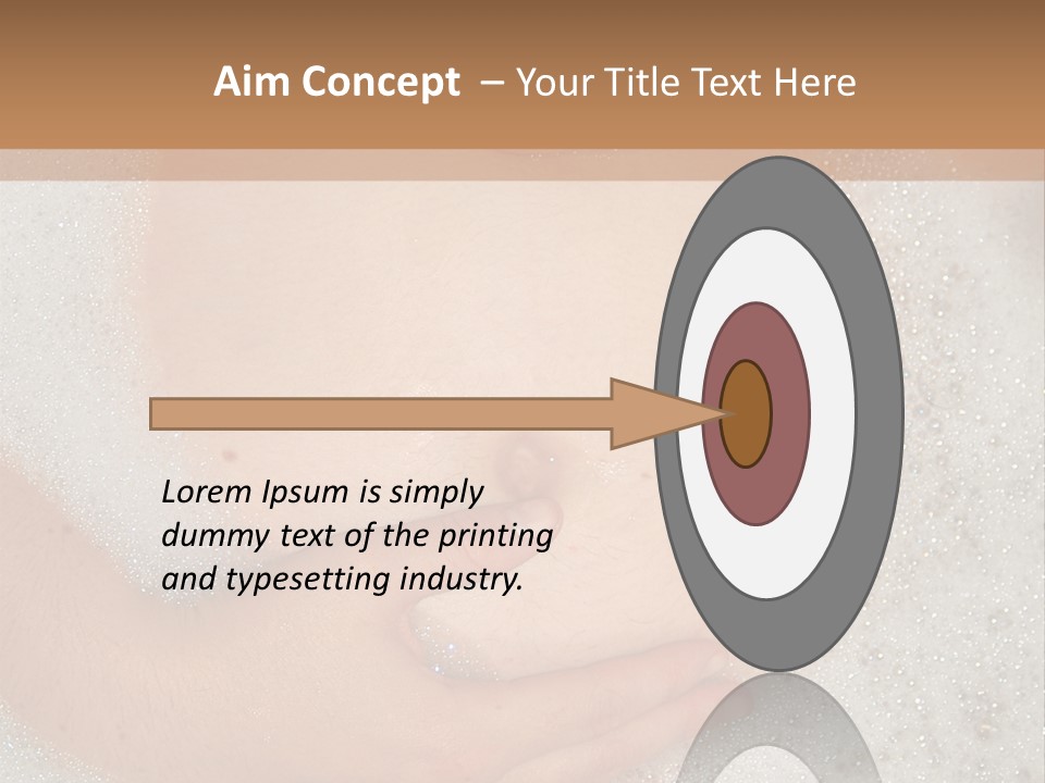 Pregnant Tummy With Hands In Bubble Bath PowerPoint Template