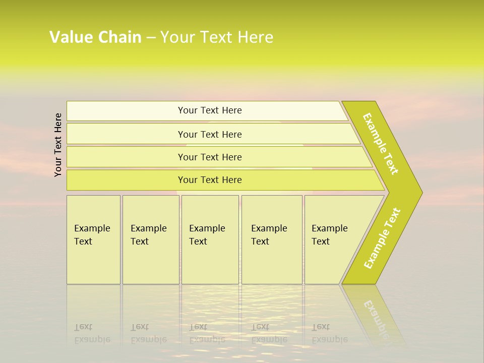 Rainbow Colored Kaleidoscope PowerPoint Template