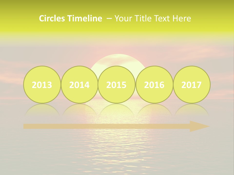 Rainbow Colored Kaleidoscope PowerPoint Template