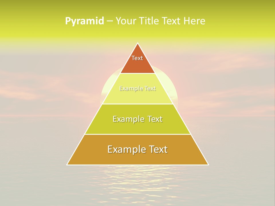 Rainbow Colored Kaleidoscope PowerPoint Template