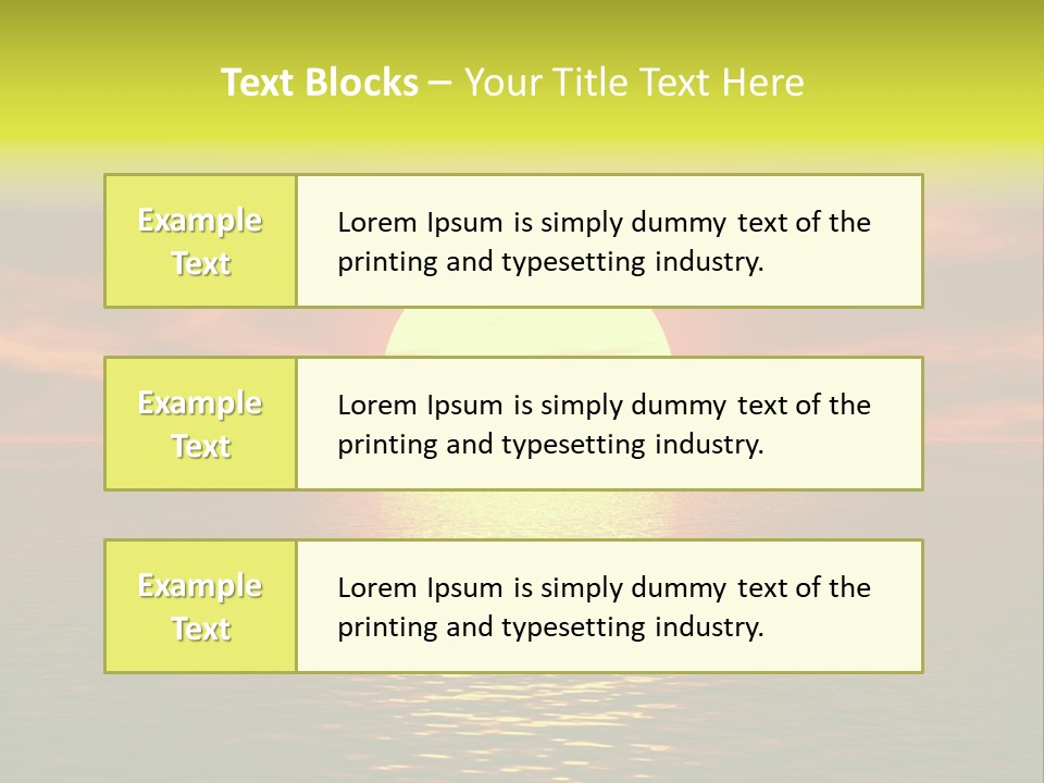 Rainbow Colored Kaleidoscope PowerPoint Template