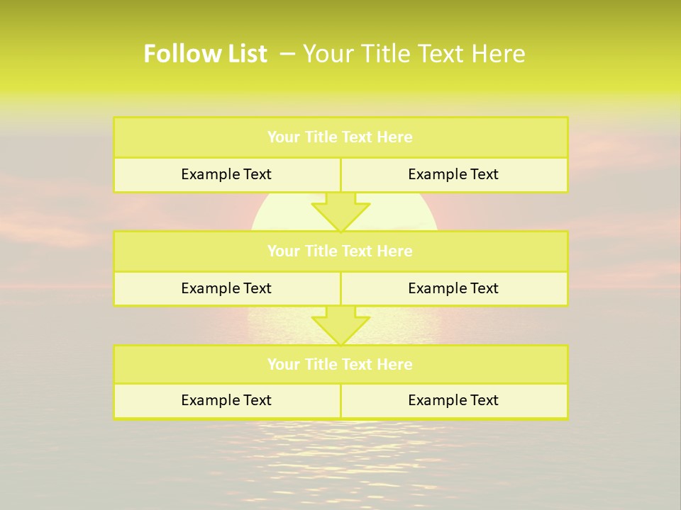 Rainbow Colored Kaleidoscope PowerPoint Template