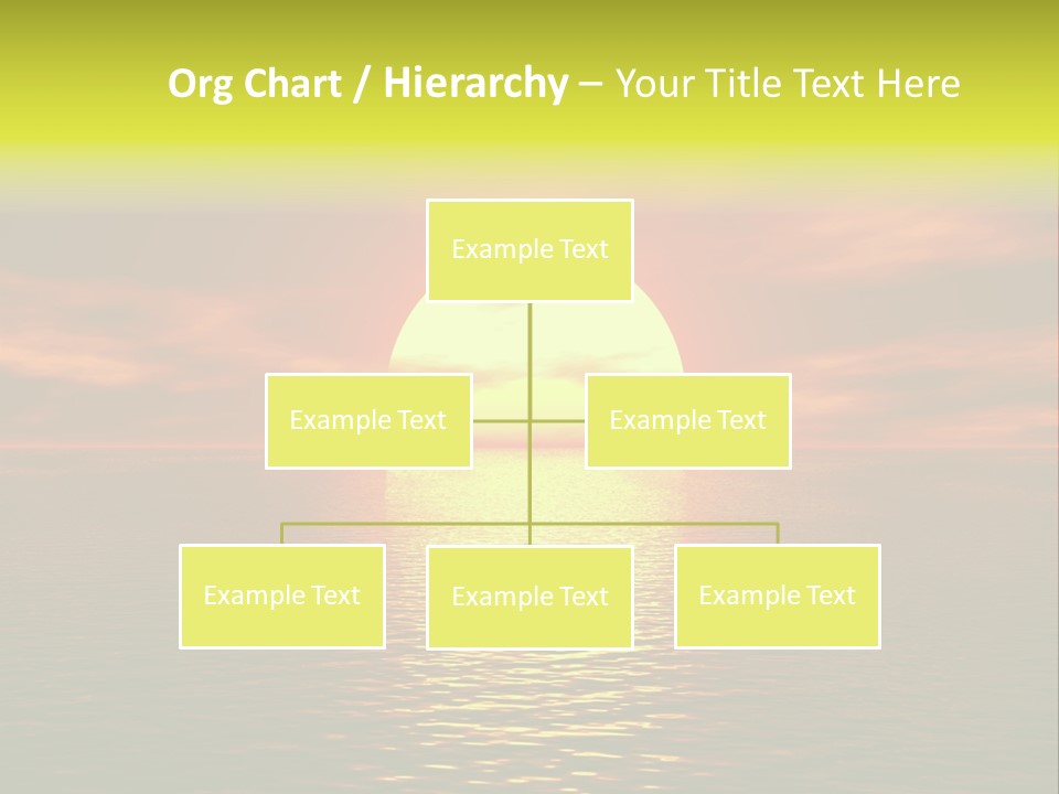 Rainbow Colored Kaleidoscope PowerPoint Template
