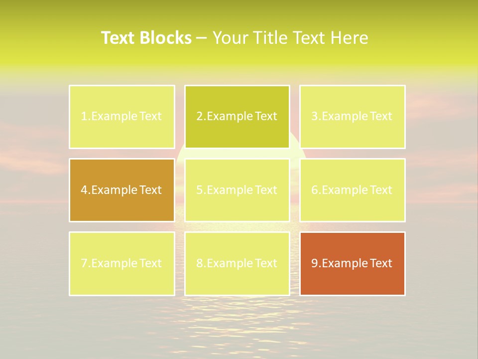 Rainbow Colored Kaleidoscope PowerPoint Template