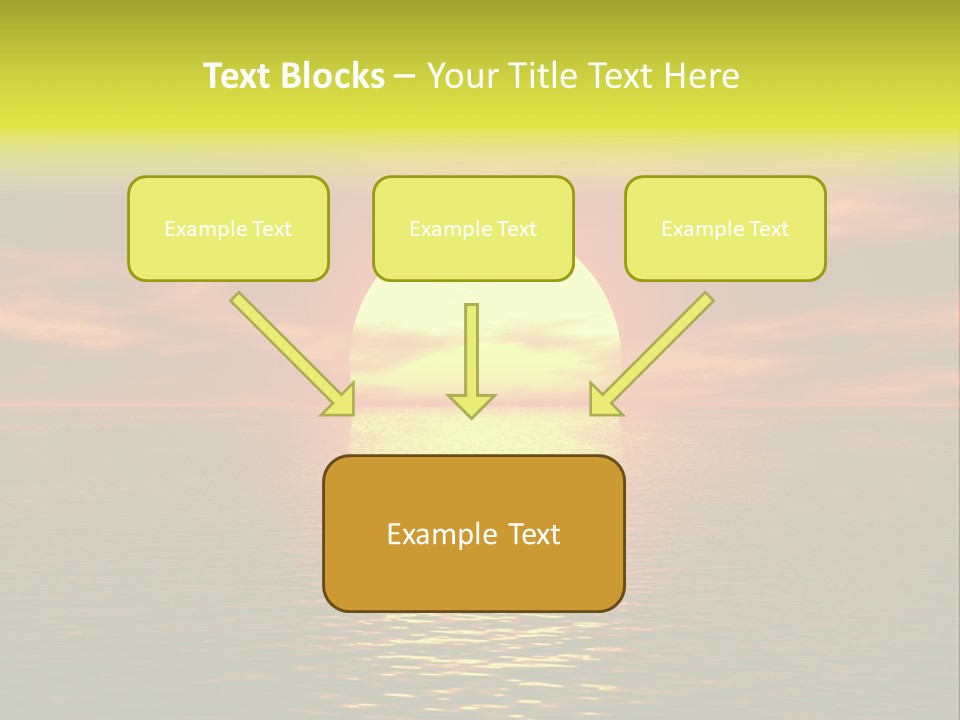 Rainbow Colored Kaleidoscope PowerPoint Template