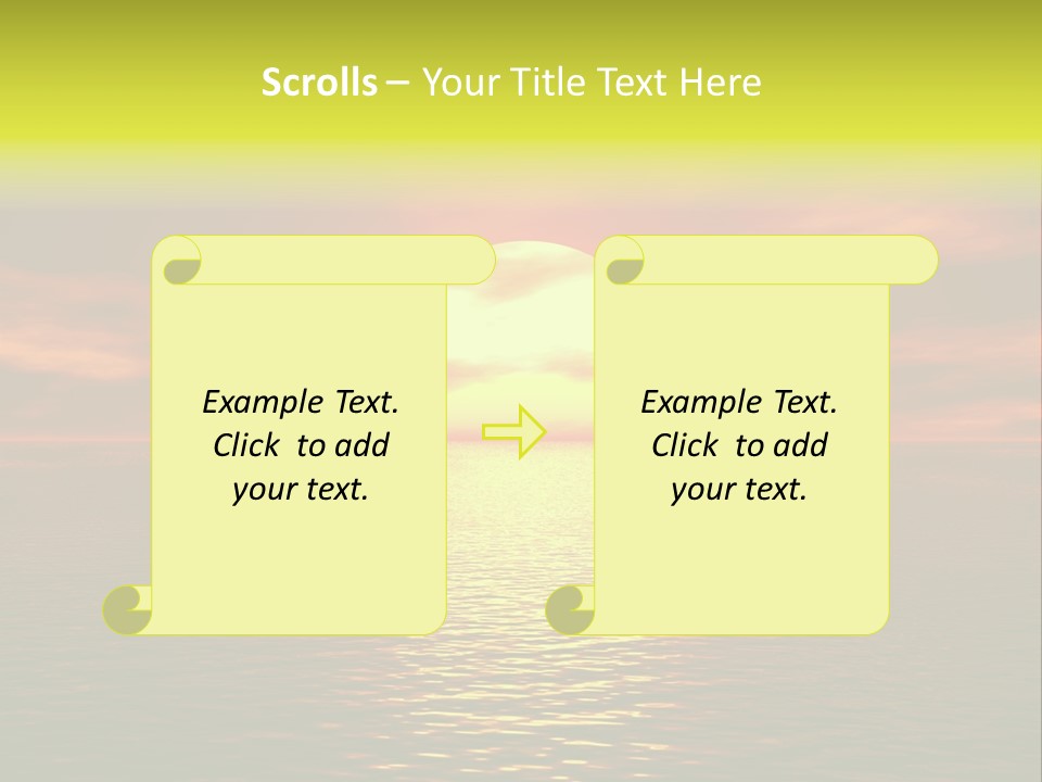 Rainbow Colored Kaleidoscope PowerPoint Template