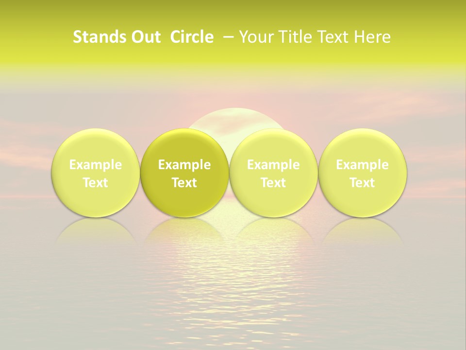 Rainbow Colored Kaleidoscope PowerPoint Template