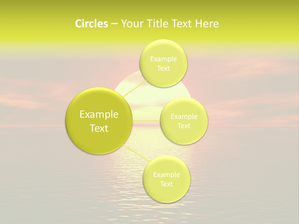 Rainbow Colored Kaleidoscope PowerPoint Template