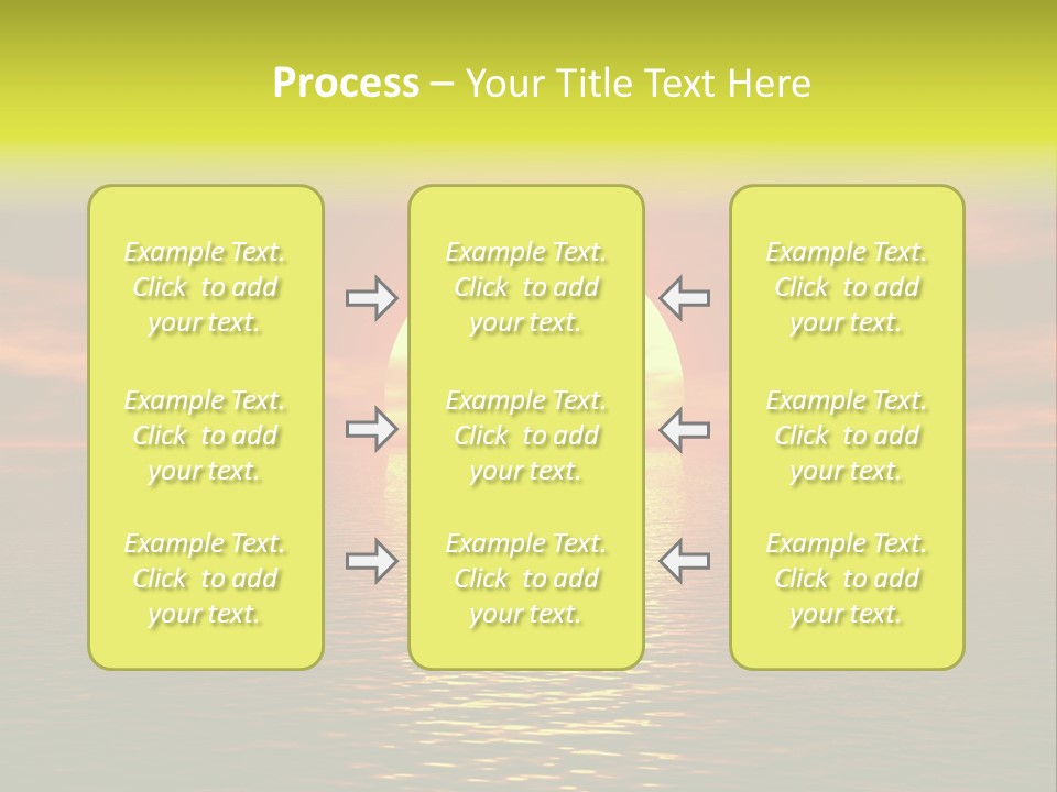Rainbow Colored Kaleidoscope PowerPoint Template