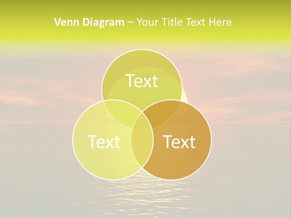 Rainbow Colored Kaleidoscope PowerPoint Template