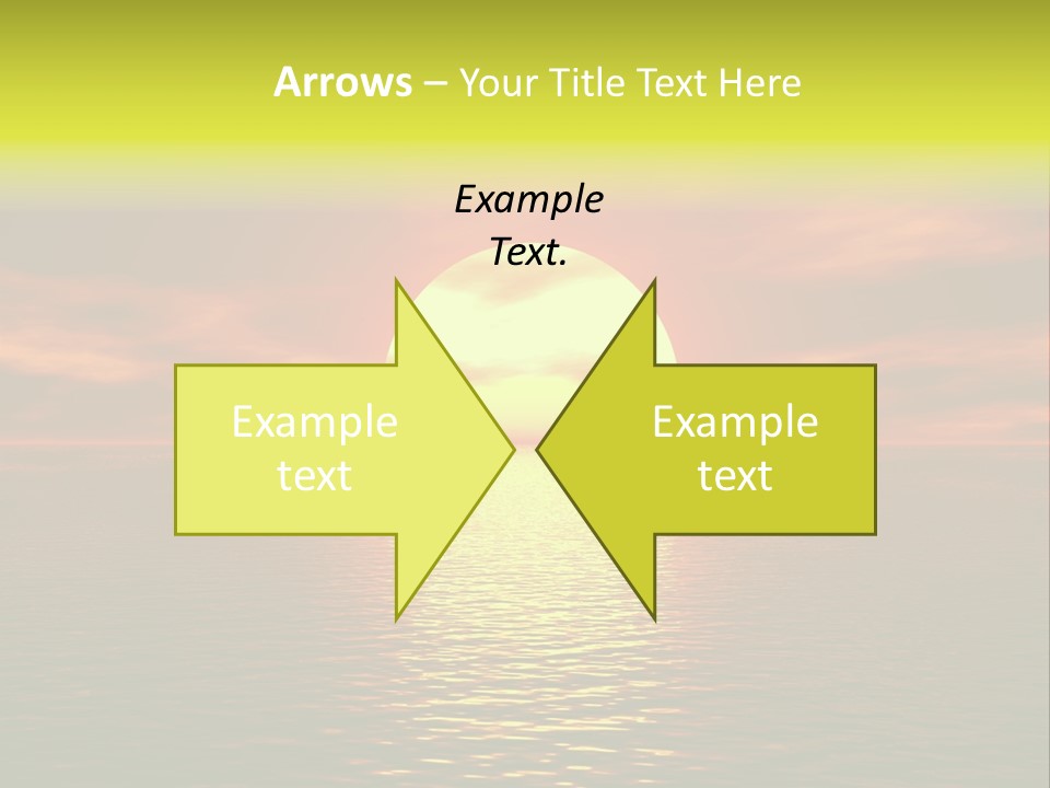 Rainbow Colored Kaleidoscope PowerPoint Template